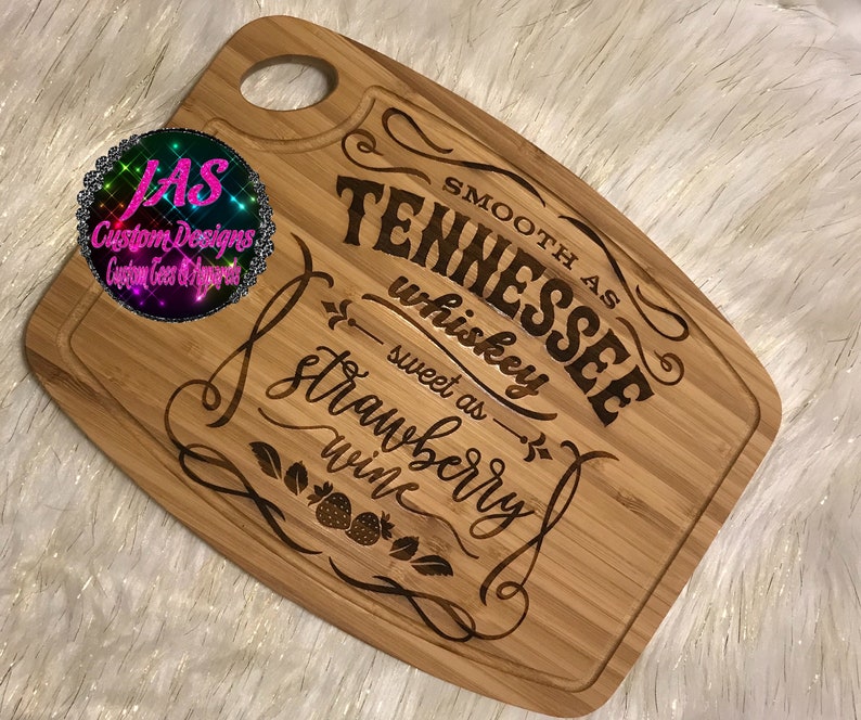 Tennessee Whiskey Cutting BoardPersonalized Cutting Etsy