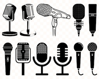 Download Microphone Svg Etsy