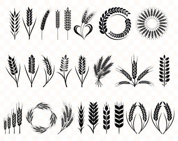 Weizen Svg Weizen Svg Bundle Getreide Svg Weizen Clipart Etsy