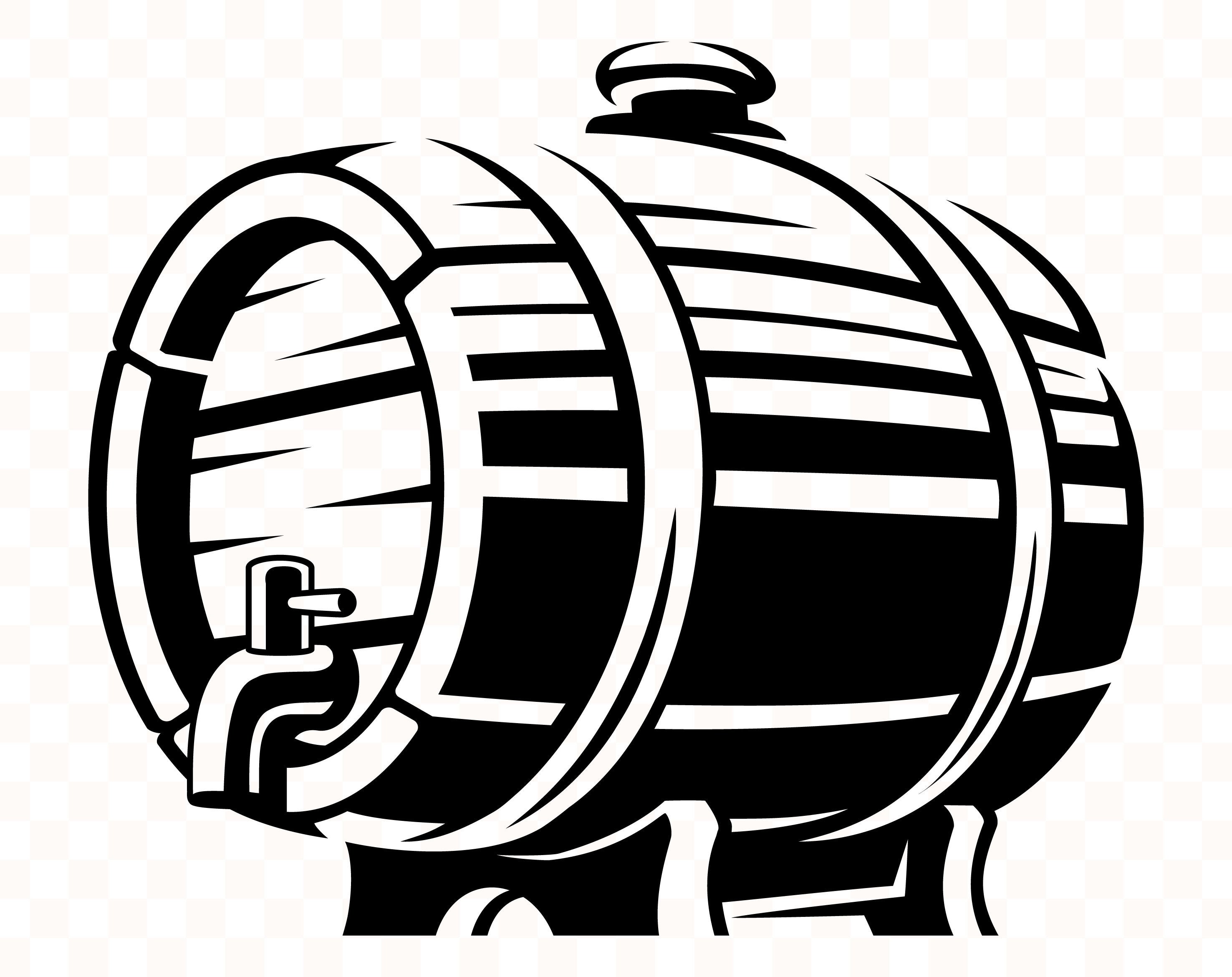 Barril de madera svg Barrel svg Barrel clipart Barrel Archivo | Etsy