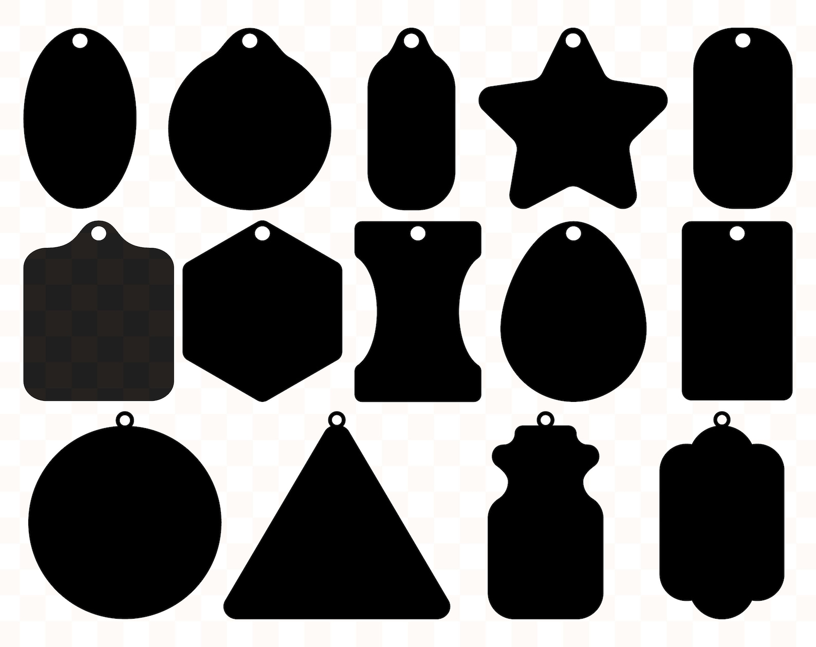 Free Printable Keychain Template