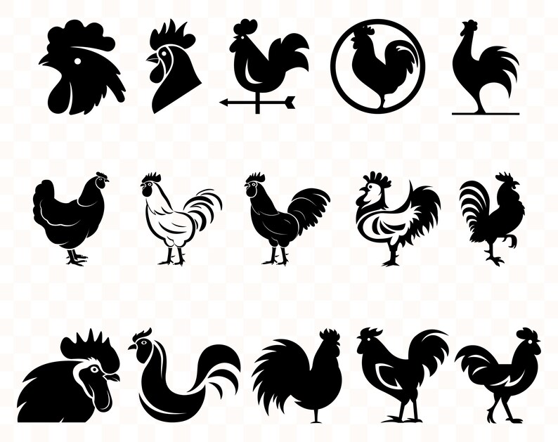 Download Rooster svg Rooster svg bundle Rooster image Rooster clip ...