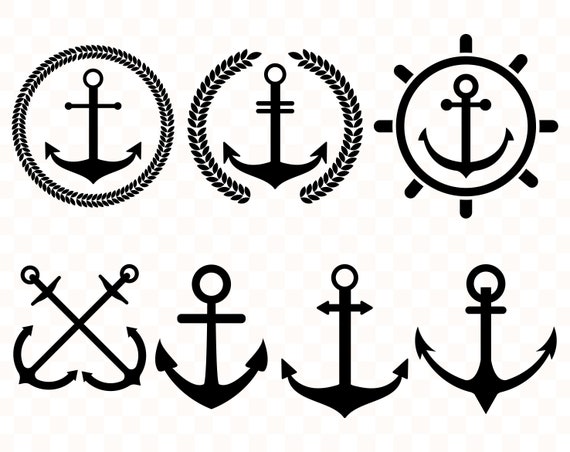 Anchors svg Anchors svgs Anchors svg file svg cutting files | Etsy