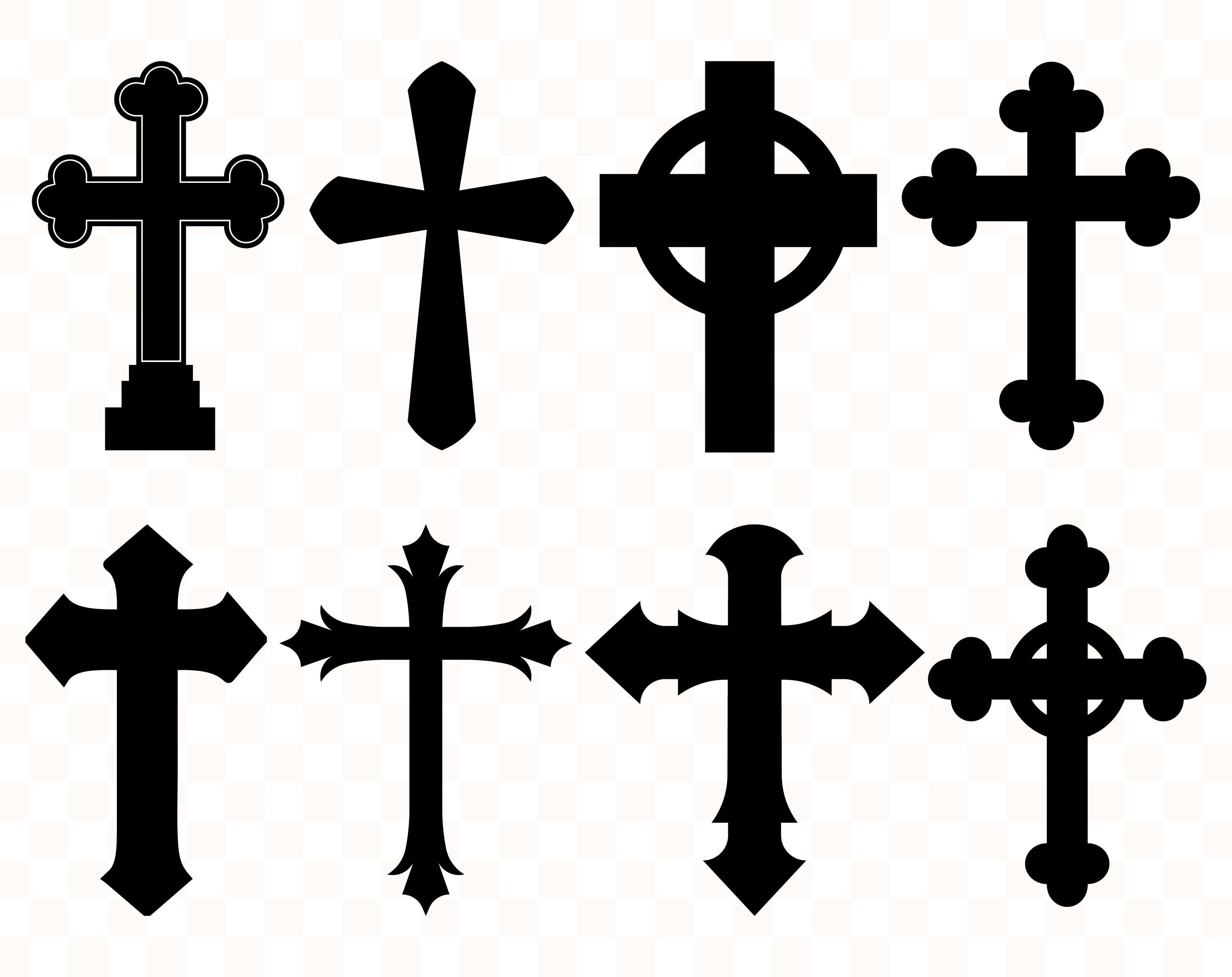 Download Cross Svg Bundle Cross Clipart Crosses Svg File Cross Image Etsy