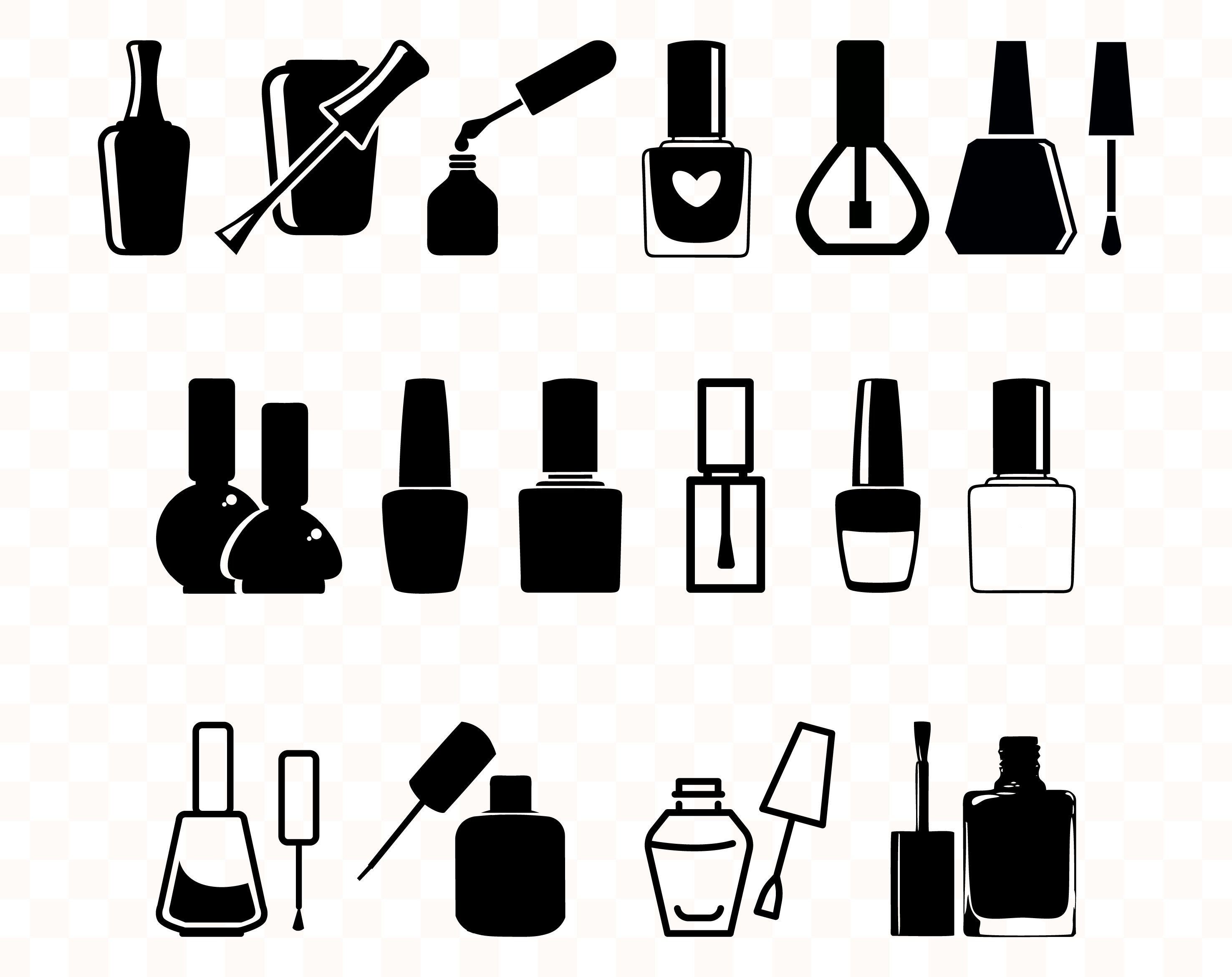 Download Nail Polish Svg Nail Polish Svg Image Nail Polish Png Manicure Etsy
