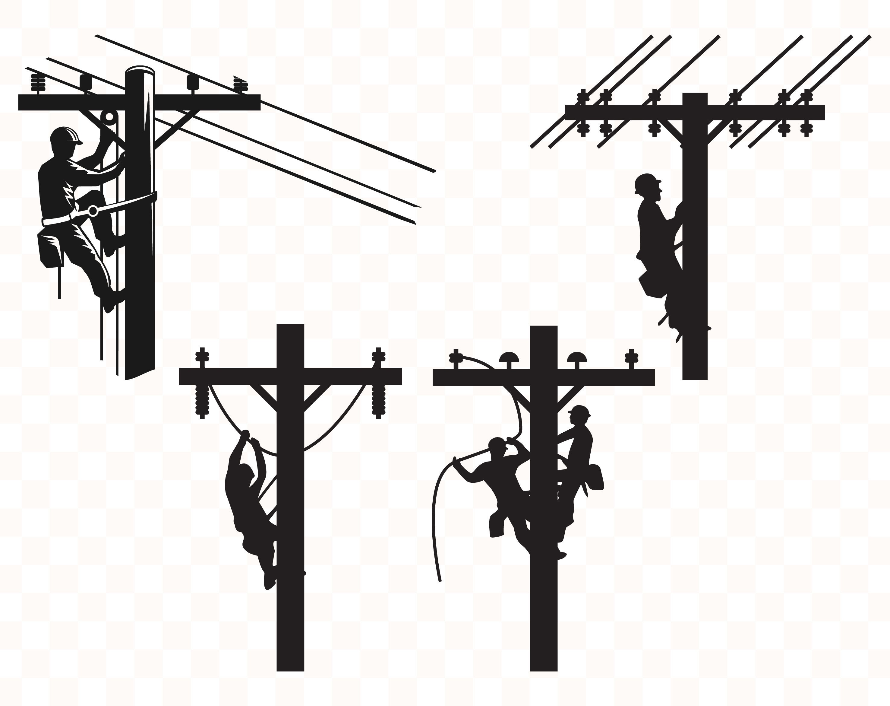 Download Lineman svg Lineman svg files Electrician svg Electrical svg | Etsy