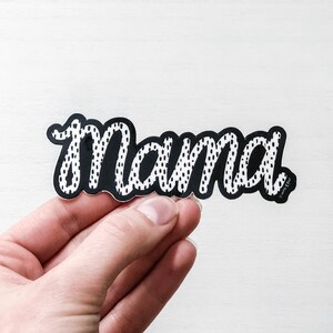 Mama Dalmation Dot Sticker, Mama, Mom, Gift, Laptop Sticker, Waterbottle Sticker, Polka dots, Mothers day