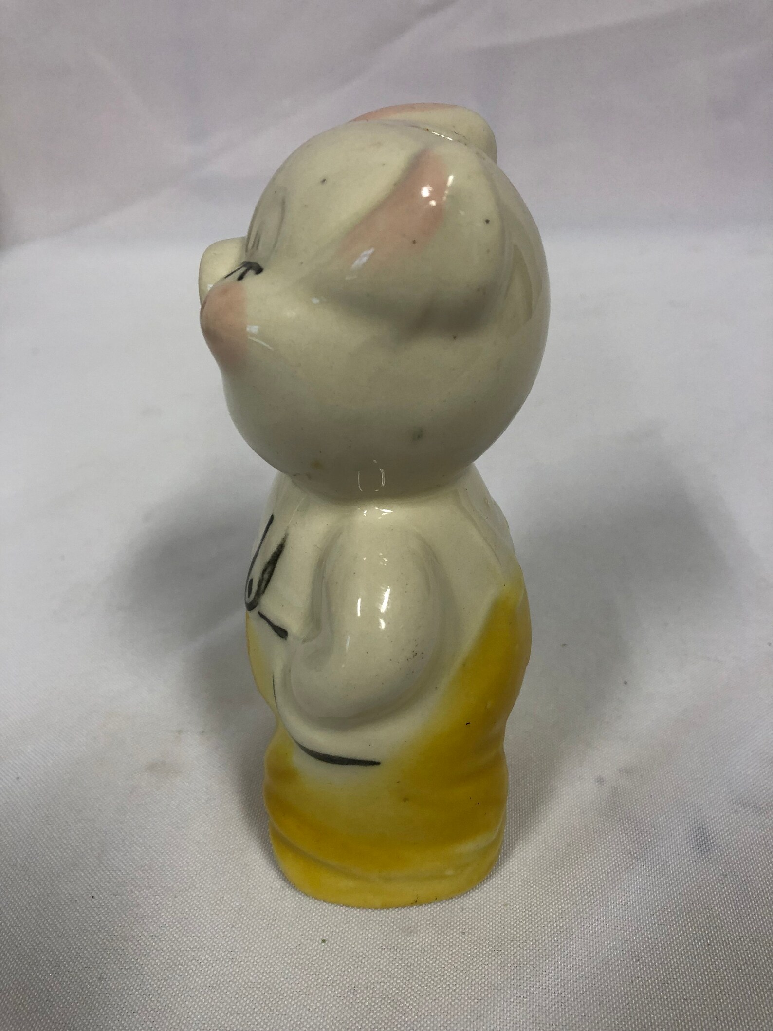 Vintage American Bisque Pig Bank Etsy