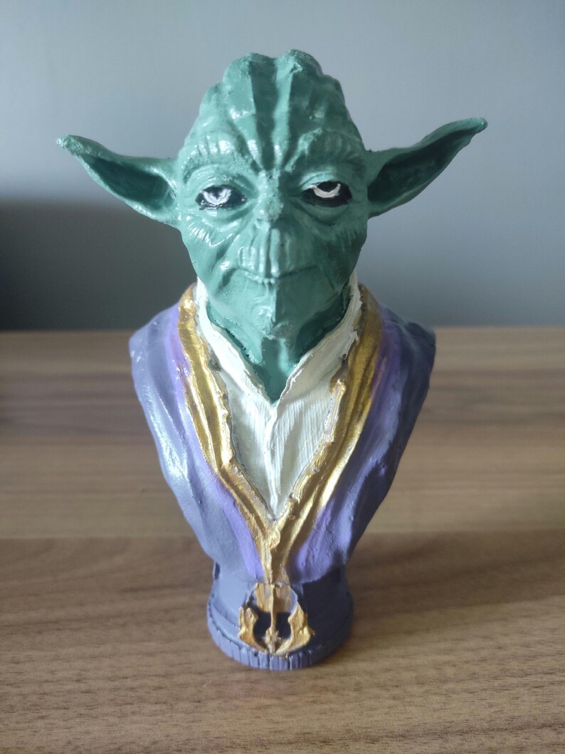 Baby Yoda Statue: 15 cm ... 15 cm ... 2 Yoda für Sie Bild 2