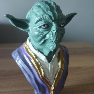 Baby Yoda Statue: 15 cm ... 15 cm ... 2 Yoda für Sie Bild 5