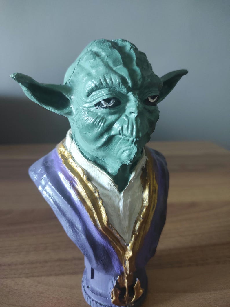 Baby Yoda Statue: 15 cm ... 15 cm ... 2 Yoda für Sie Bild 5