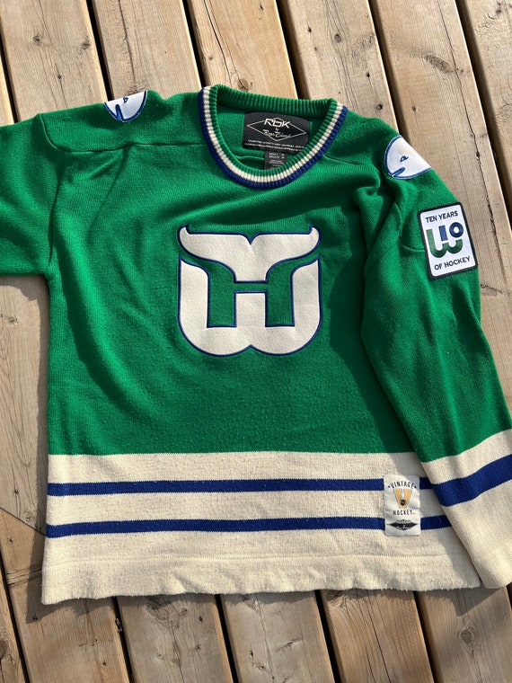 Vintage 1980s Hartford Whalers Mitchell 