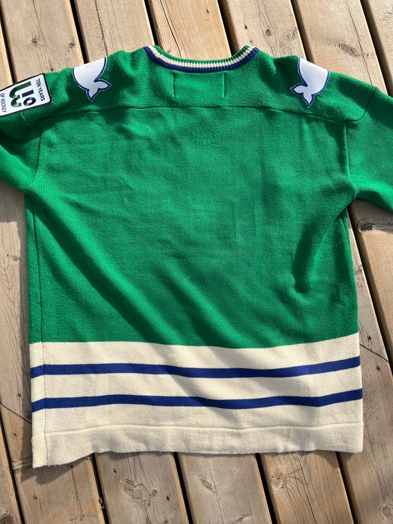 Vintage 1980s Hartford Whalers Mitchell 