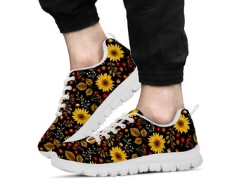 sunflower tennis shoes