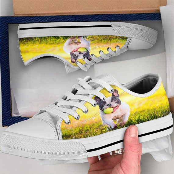 French Bulldog Kids Canvas Shoes French Bulldog Kids Canvas Shoes