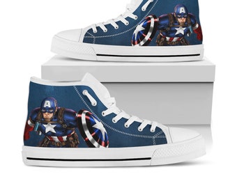 captain america converse