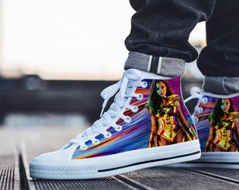 wonder woman high top converse