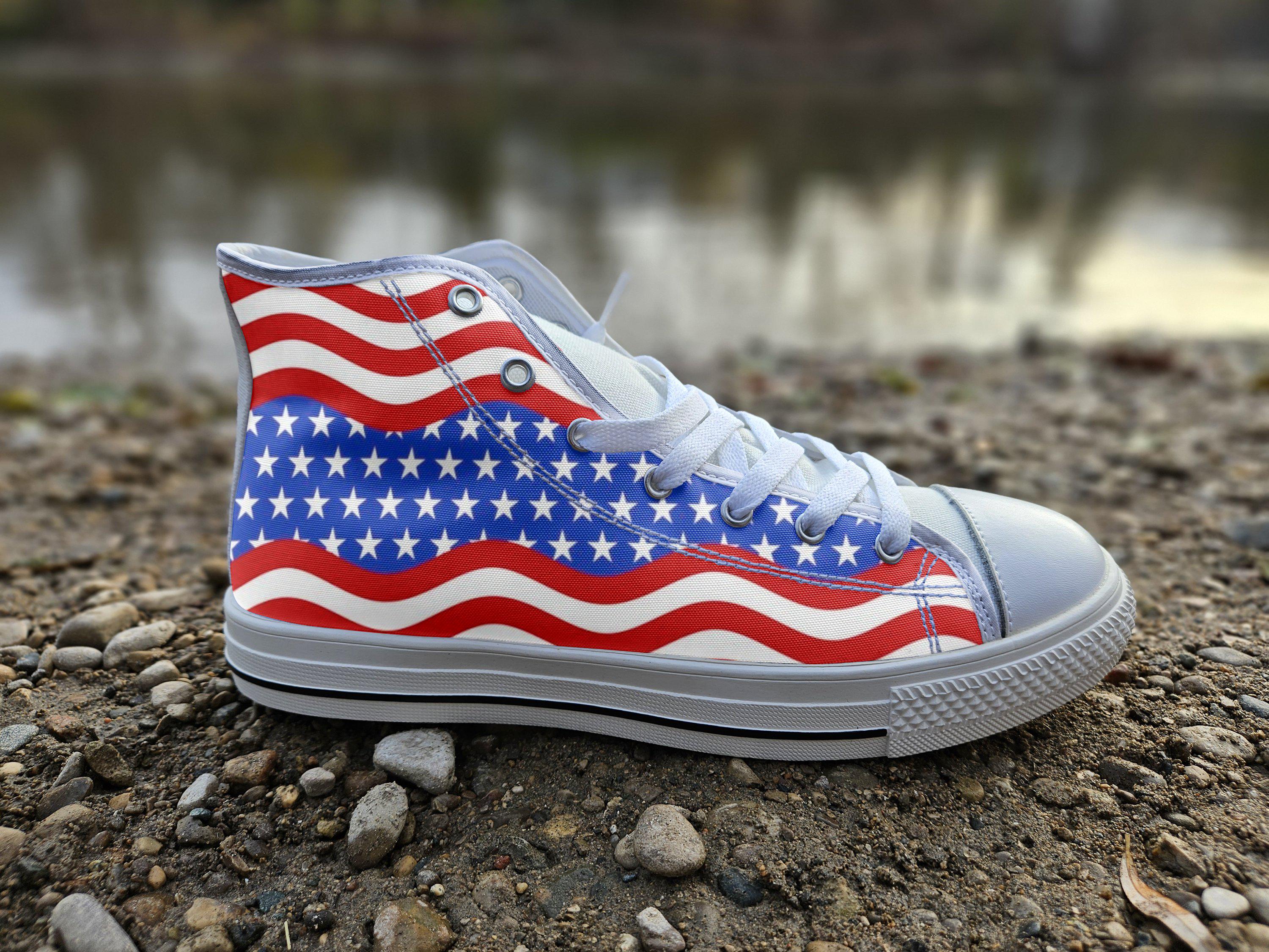 Flag converse shoes sales