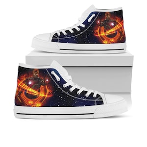 Buty Iron Man, trampki Iron Man High Top, buty Converse w stylu Comic Fan, buty na zamówienie, buty dla mamy i taty
