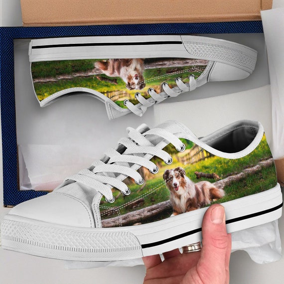 Custom Dog Print Sneakers Unique Pet Lover Shoes Personalized Animal Print Footwear Comfortable Casual Shoes Trendy Dog Design Sneakers