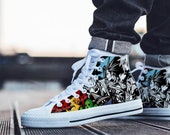 Final Fantasy Shoes, Final Fantasy High Top Sneaker, Gaming