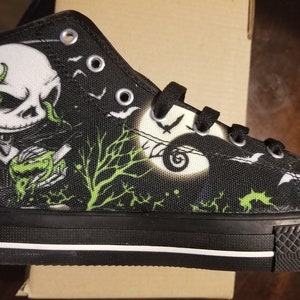 jack skellington converse shoes