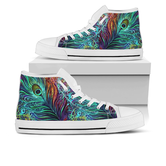 Peacock converse sale sneakers