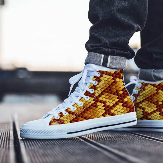 Python high top sneakers sale
