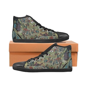 Buty Thanos, trampki Thanos High Top, buty Converse w stylu komiksowym dla fanów, buty na zamówienie, buty dla mamy i taty