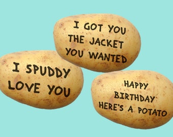 Anonymously Send A Personalised Brick Or Potato By Brickorpotato