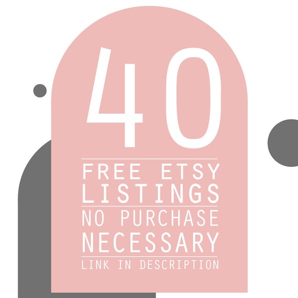 Free Listing Code Etsy