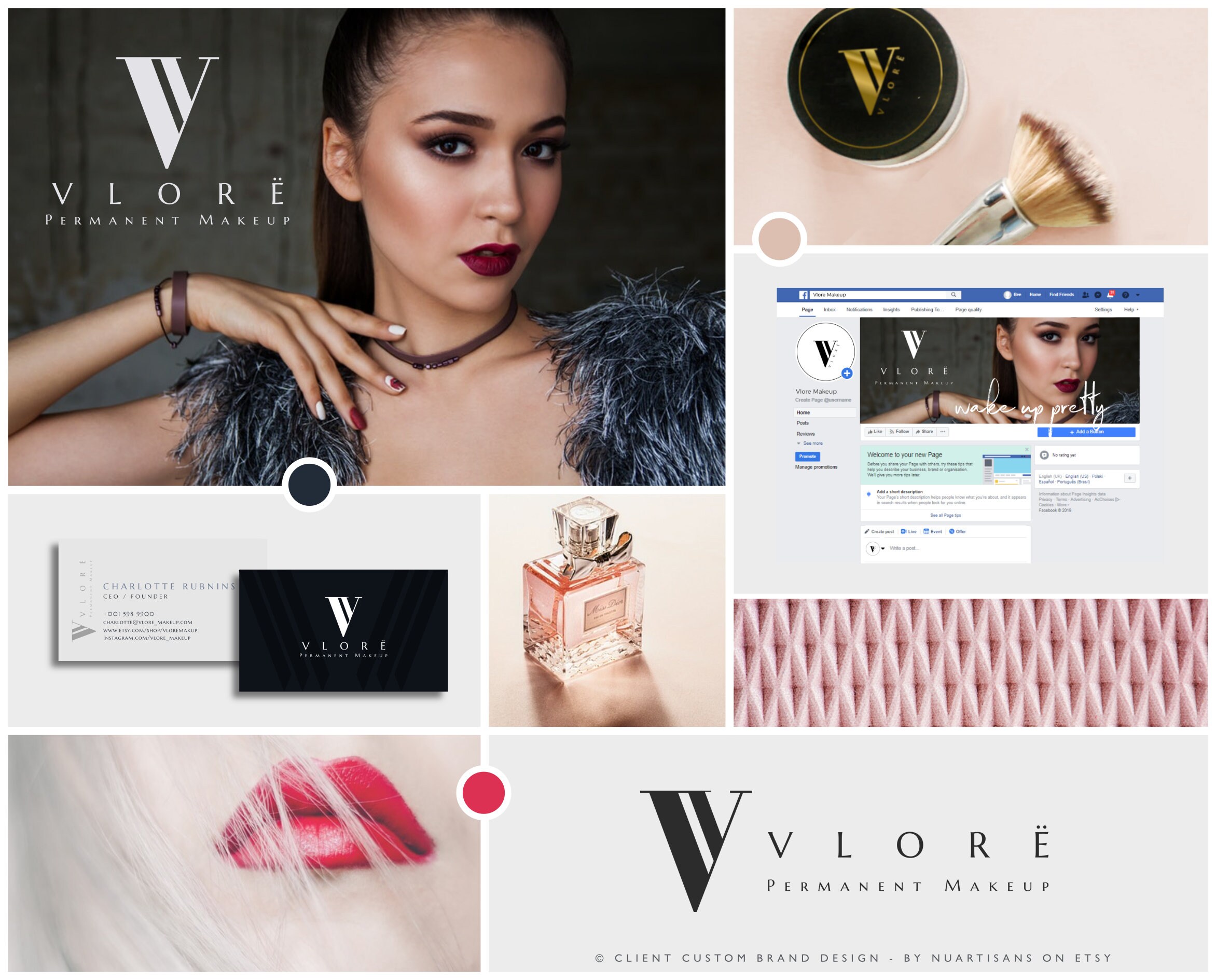 Branding kit package Custom brand design logo design Etsy