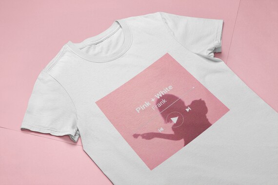 Frank Ocean Shirt Frank Ocean Blonde Pink White Vintage T Shirt Aesthetic Album Cover Art