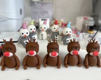 Reindeer Cake Topper