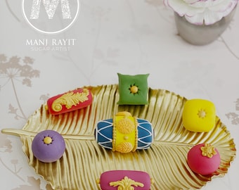 Mendhi Cupcake/Cake Toppers