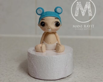 Baby Boy Cake Topper
