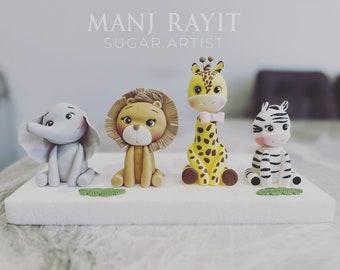 Animal Cake Toppers