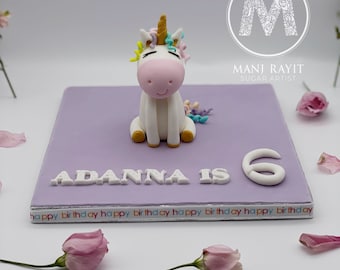 Handmade Unicorn Edible Keepsake Gift