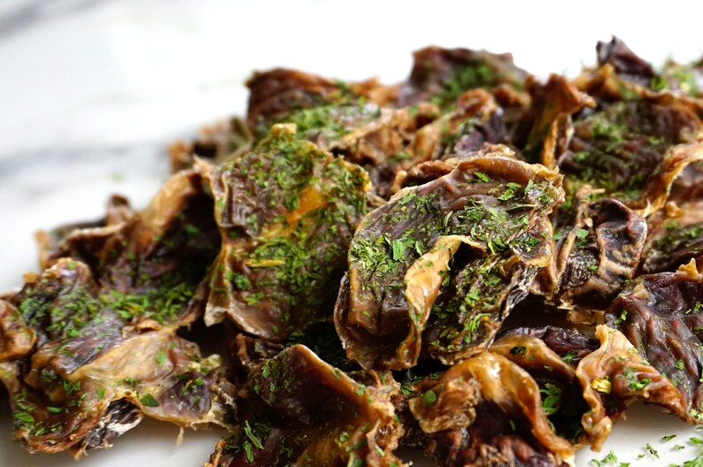 Chicken Gizzard Jerky Organic Dog Treat 5oz. dehydrate Etsy