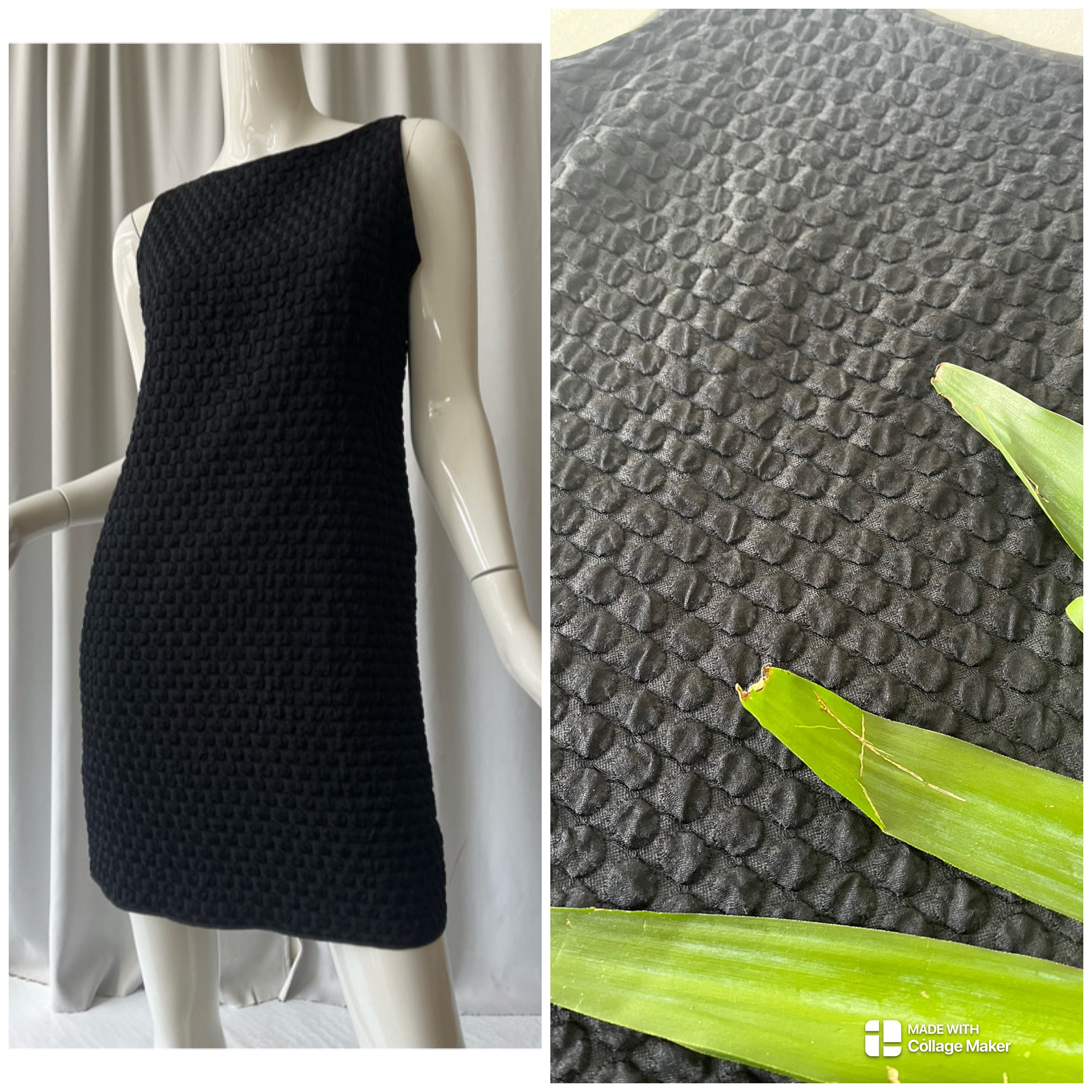 Chanel Womens Short Sleeve Sweater Dress With Slip Blue Alpaca Linen S -  Shop Linda's Stuff