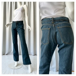 DESIGNER; Premium denim High waisted jeans with flare leg