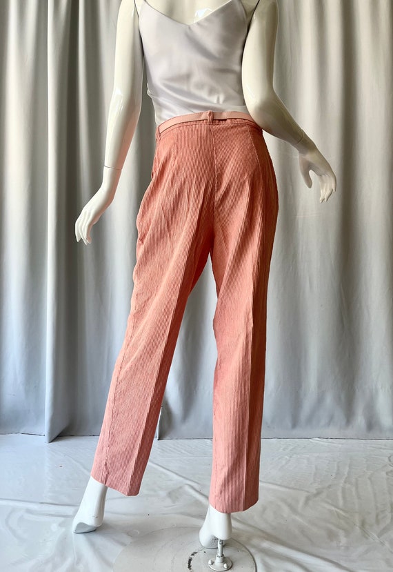 SEARS; Vintage peach corduroy trousers - image 4