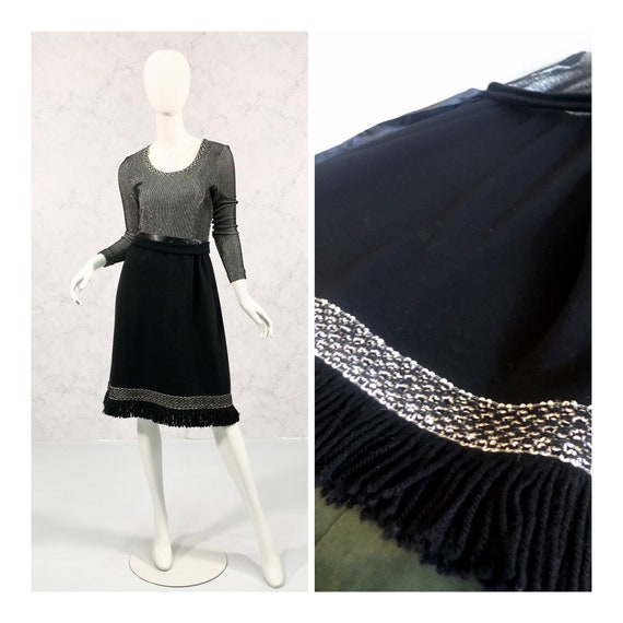 Metallic vintage dress