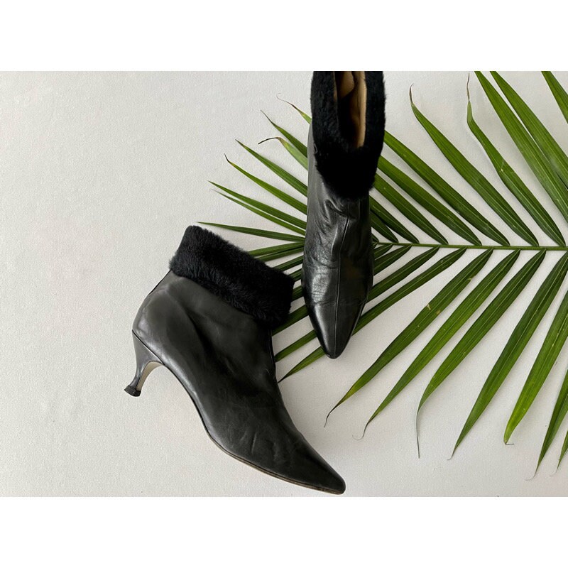 Aldo leather boots - Etsy 日本