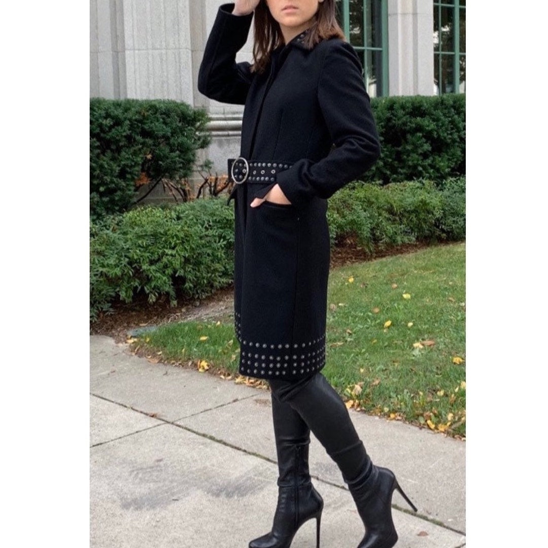 MOSCHINO; Wool Trench Winter Coat, Winter Jacket - Etsy Canada