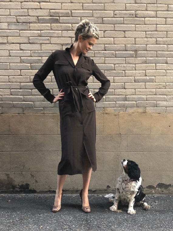 GUCCI-Silk dress