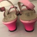 slingback booties open toe