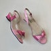slingback booties open toe