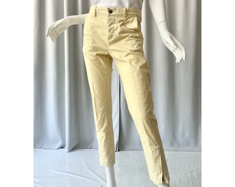 ZADIG VOLTAIRE; Cotton straight leg trousers; pants