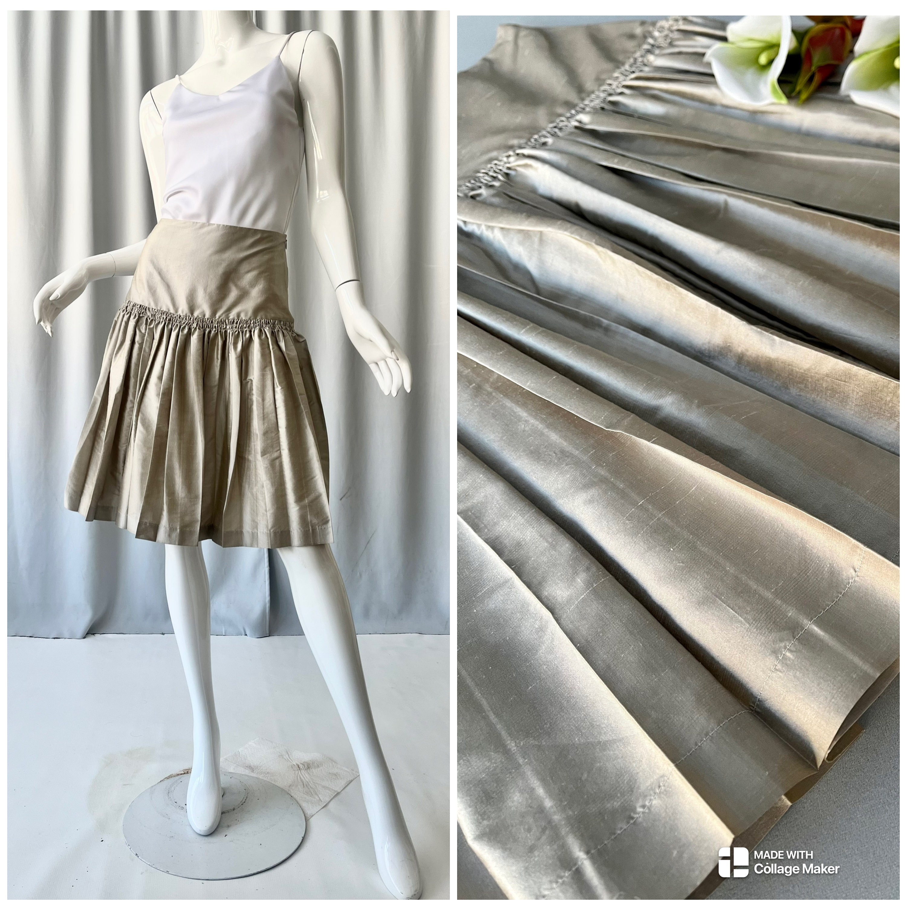 Drop Waist Skirt Etsy
